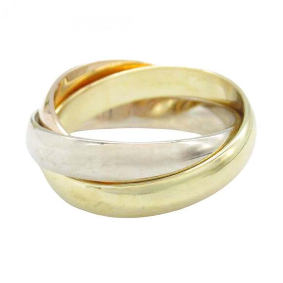 CARTIER 18k Gold Trinity Ring - Picture 2 of 6
